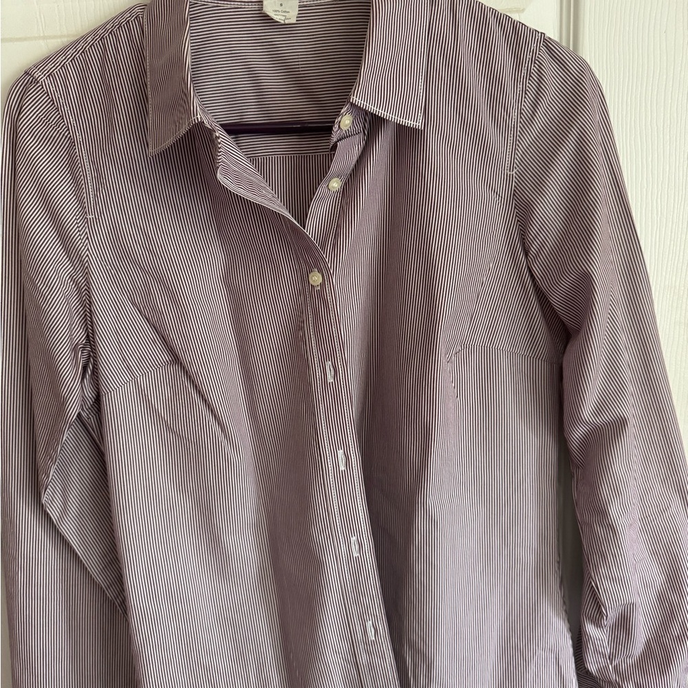 J crew Striped Button-Down Shirt